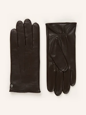 Roeckl Skórzane Rękawiczki Coburg braun