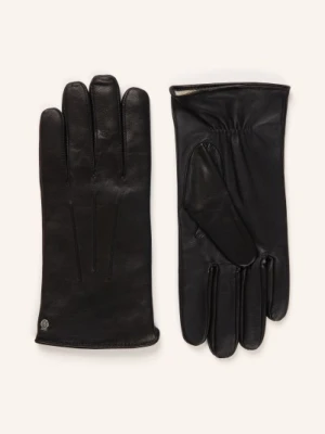 Roeckl Skórzane Rękawiczki Coburg schwarz