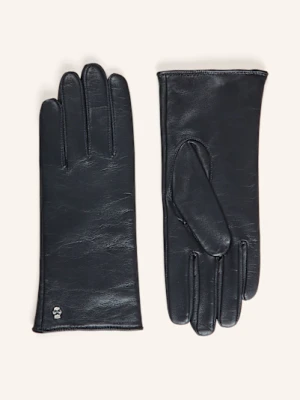 Roeckl Skórzane Rękawiczki Hamburg blau