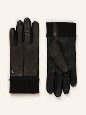 Roeckl Skórzane Rękawiczki Kopenhagen braun