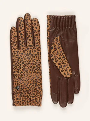 Roeckl Skórzane Rękawiczki Serengeti braun