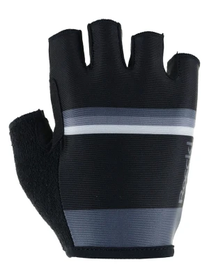 Roeckl SPORTS Rękawiczki kolarskie "Heviz" w kolorze czarno-szarym rozmiar: 8