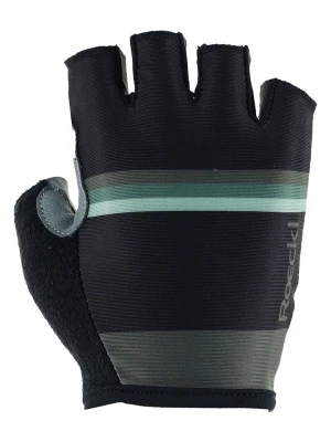 Roeckl SPORTS Rękawiczki kolarskie "Heviz" w kolorze oliwkowo-czarnym rozmiar: 6,5