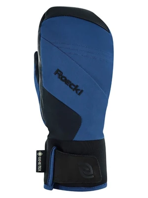 Roeckl SPORTS Rękawiczki narciarskie "Andalo GTX" w kolorze niebiesko-czarnym rozmiar: 5