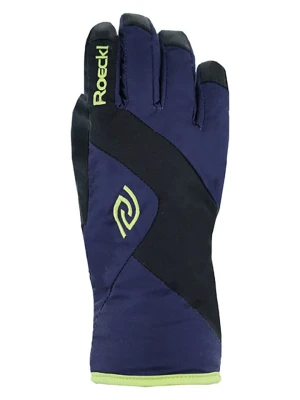 Roeckl SPORTS Rękawiczki narciarskie "Axams GTX" w kolorze granatowo-czarnym rozmiar: 7