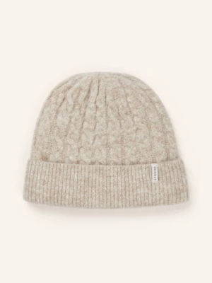 Röhnisch Czapka Cable Lined beige RÖHNISCH