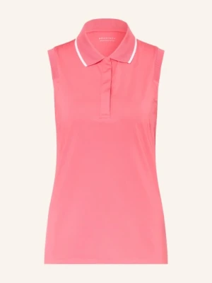 Röhnisch Funkcyjna Koszulka Polo Deni pink RÖHNISCH