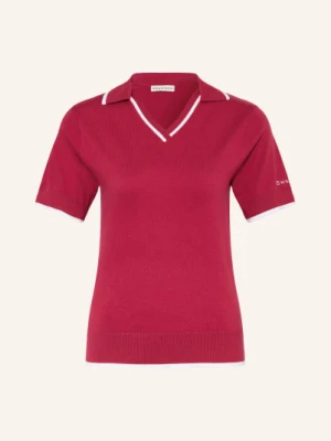 Röhnisch Koszulka Polo Z Dzianiny Swing Regular Fit rot RÖHNISCH