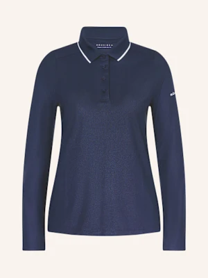 Röhnisch Koszulka Polo Z Piki Miriam Regular Fit blau RÖHNISCH