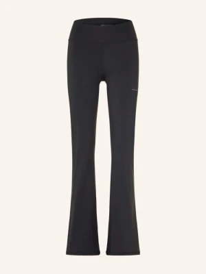 Röhnisch Legginsy Thermaflow Flare High Waist schwarz CZARNY