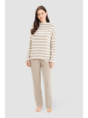 Rösch 2-częściowy zestaw w kolorze kremowo-szarobrązowym rozmiar: 46