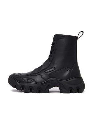 Rombaut botki BOCCACCIO II BOOT damskie kolor czarny na platformie CO-B-001