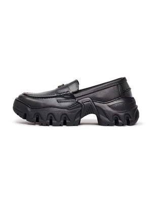 Rombaut mokasyny BOCCACCIO II LOAFER damskie kolor czarny na platformie W23-B-024