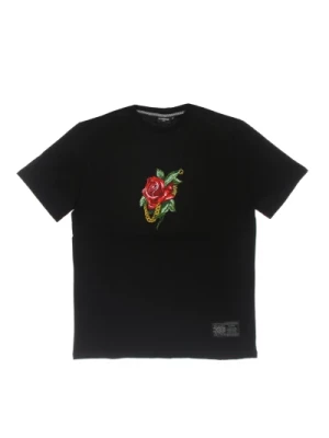 Rosa Tee Black - Streetwear Kolekcja Dolly Noire