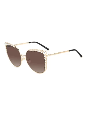 Rose Gold/Brown Shaded Sunglasses Carolina Herrera