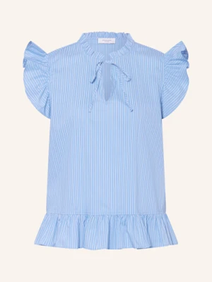 Rosemunde Bluzka Bez Rękawów Iris Z Falbankami blau