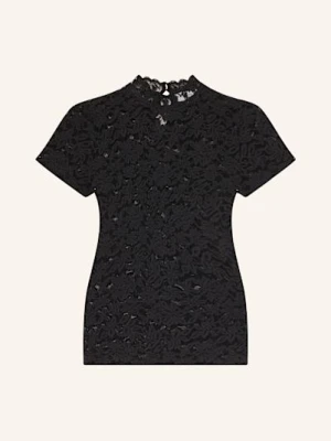 Rosemunde Bluzka Rwdelicia Z Koronki schwarz