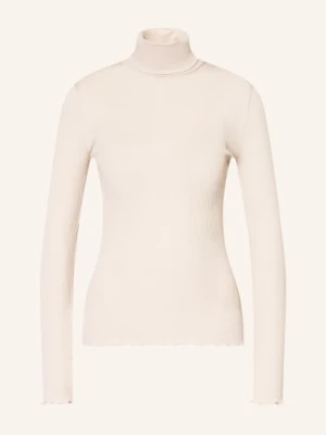 Rosemunde Bluzka Z Golfem Beatha Z Jedwabiem weiss