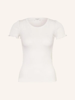 Rosemunde Dzianinowa Koszulka Z Jedwabiu weiss