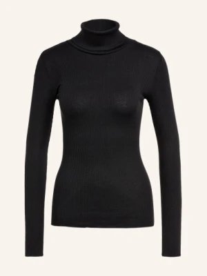 Rosemunde Koszulka Golfowa Babette Z Jedwabiu schwarz