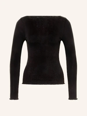 Rosemunde Koszulka Z Długim Rękawem Balta schwarz