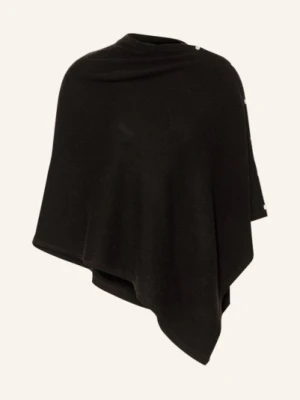Rosemunde Ponczo Z Kaszmirem schwarz