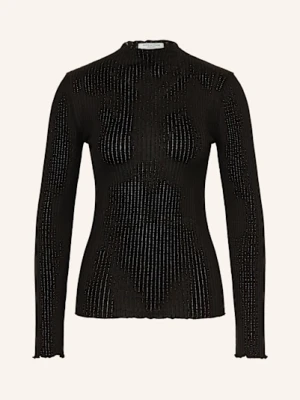 Rosemunde Sweter Z Jedwabiu Belize schwarz