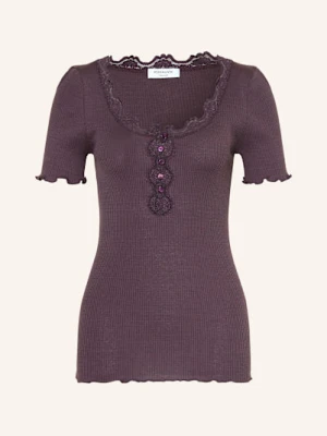 Rosemunde T-Shirt Beatha Z Dodatkiem Jedwabiu lila