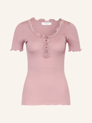 Rosemunde T-Shirt Beatha Z Dodatkiem Jedwabiu rosa