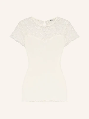 Rosemunde T-Shirt Rmwbea Z Koronką weiss