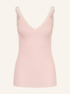 Rosemunde Top Balta rosa