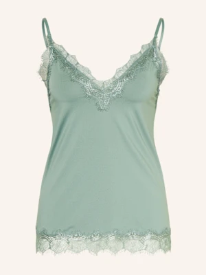 Rosemunde Top Billie Z Koronkowym Obszyciem gruen
