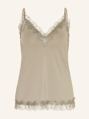 Rosemunde Top Billie Z Koronkowym Obszyciem gruen