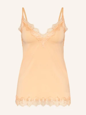 Rosemunde Top Billie Z Koronkowym Obszyciem pink