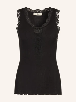 Rosemunde Top Rmwbalta Z Koronką schwarz