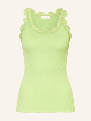Rosemunde Top Z Jedwabiu Babette Z Koronką gruen