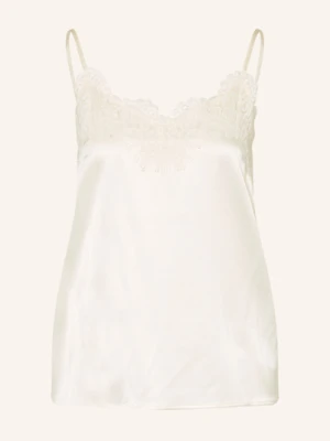 Rosemunde Top Z Jedwabiu Jade beige