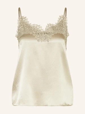 Rosemunde Top Z Jedwabiu Jade grau