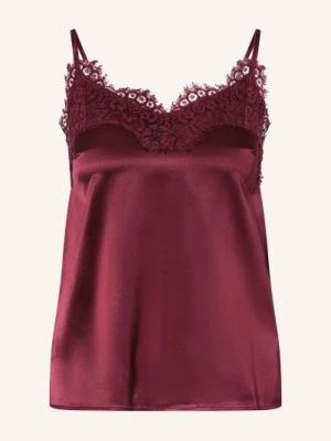 Rosemunde Top Z Jedwabiu Jade rot