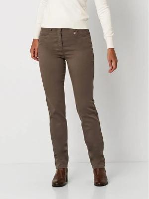 Rosner Dżinsy - Slim fit - w kolorze khaki rozmiar: 40