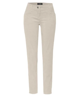 Rosner Dżinsy "Toni" - Slim fit - w kolorze beżowym rozmiar: 40