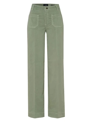 Rosner Dżinsy - Wide Leg fit - w kolorze khaki rozmiar: W44/L32