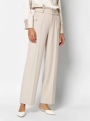 Rosner Spodnie "Mara" w kolorze kremowym rozmiar: 44/L30