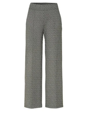 Rosner Spodnie "Rosner" w kolorze czarno-kremowym rozmiar: 42/L32