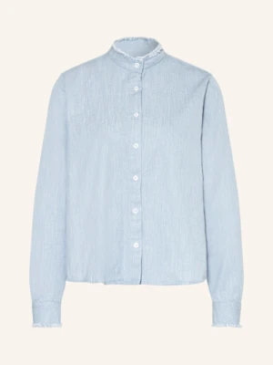 Rossana Diva Bluzka W Stylu Jeansowym blau