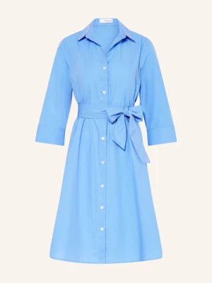 Rossana Diva Sukienka Koszulowa Z Rękawami 3/4 blau
