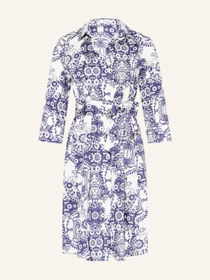 Rossana Diva Sukienka Koszulowa Z Rękawami 3/4 blau