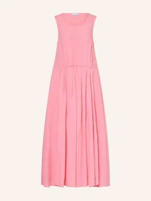 Rossana Diva Sukienka Z Dodatkiem Lnu rosa