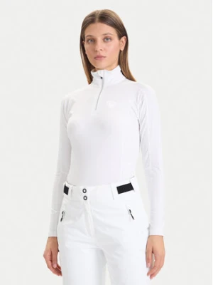 Rossignol Bluza techniczna Classique RLMWL08 Biały Slim Fit