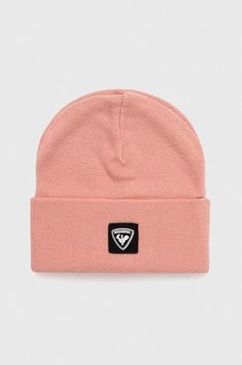 Rossignol czapka kolor różowy